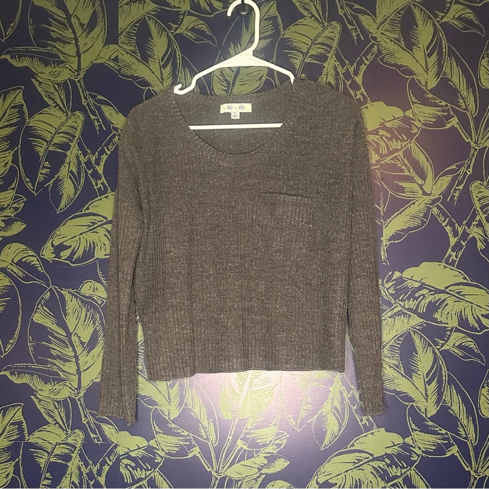 She + Sky knit sweater